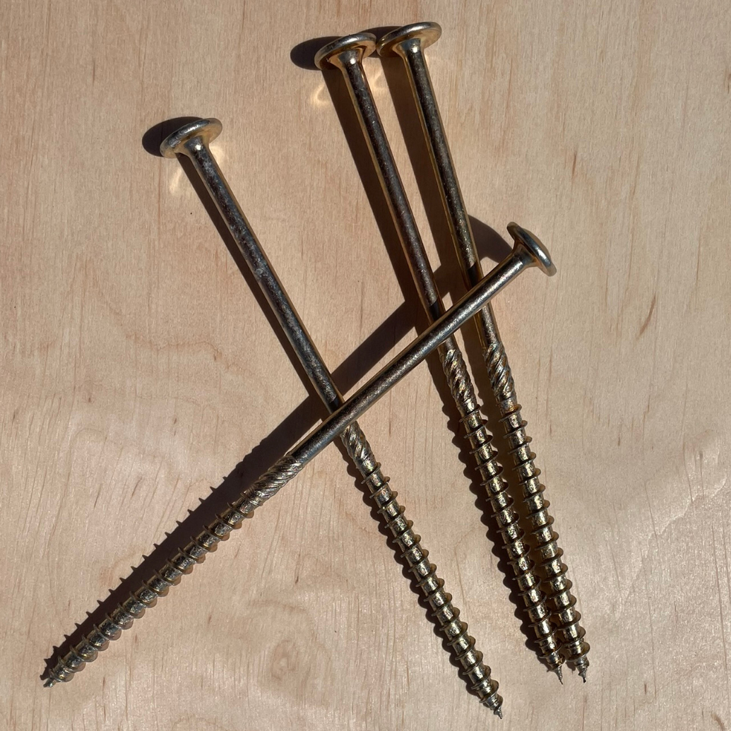 Koka skrūve ar palielinātu galvu TorxWKCP 100 gab.