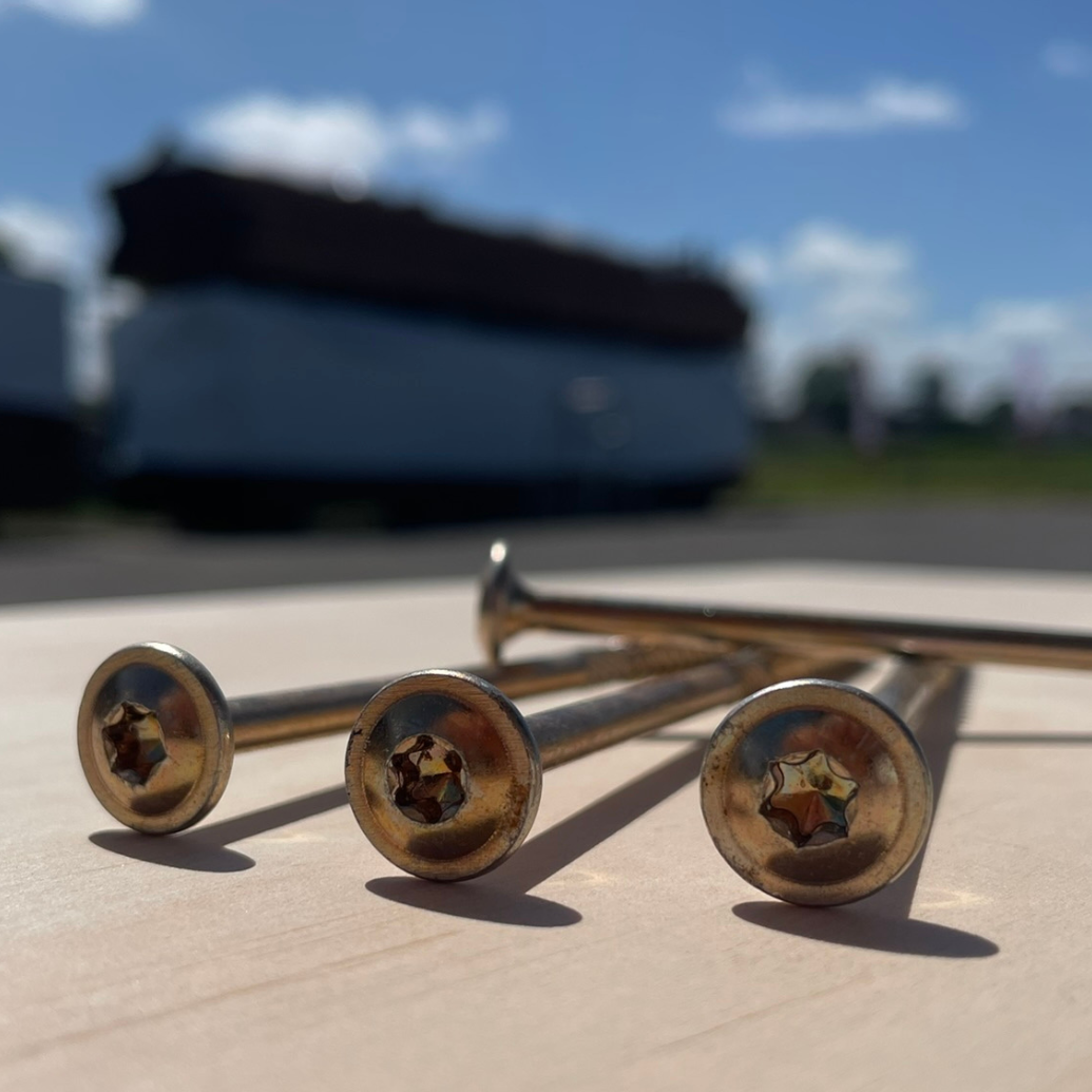 Kokskrūve ar palielinātu galvu 6×140/64 STARDRIVE 100 gab.
