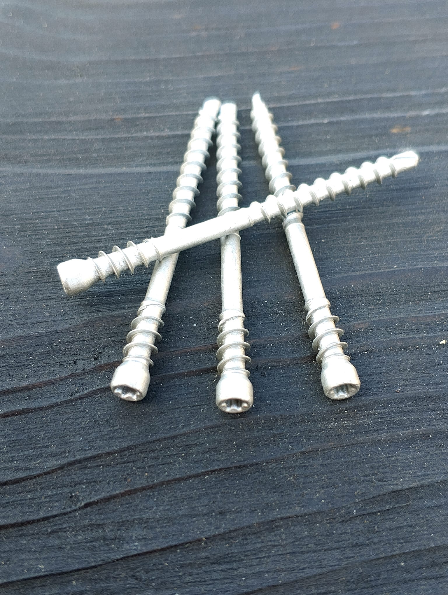 Terasinis sraigtas 4.2-60 TX15 Silver Ruspert užfiksuotas tvirtinimas (250vnt)