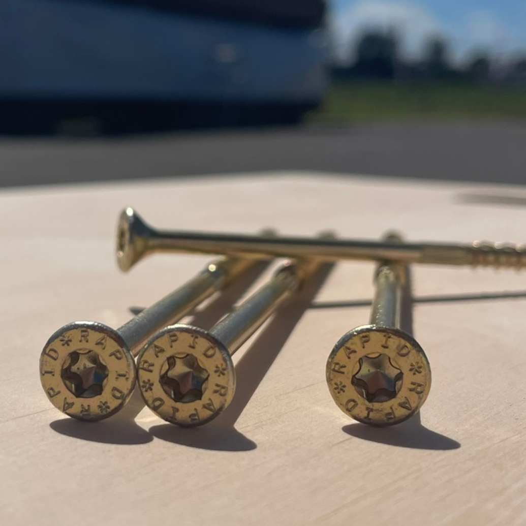 Kokskrūves RAPID Torx 100 gab.