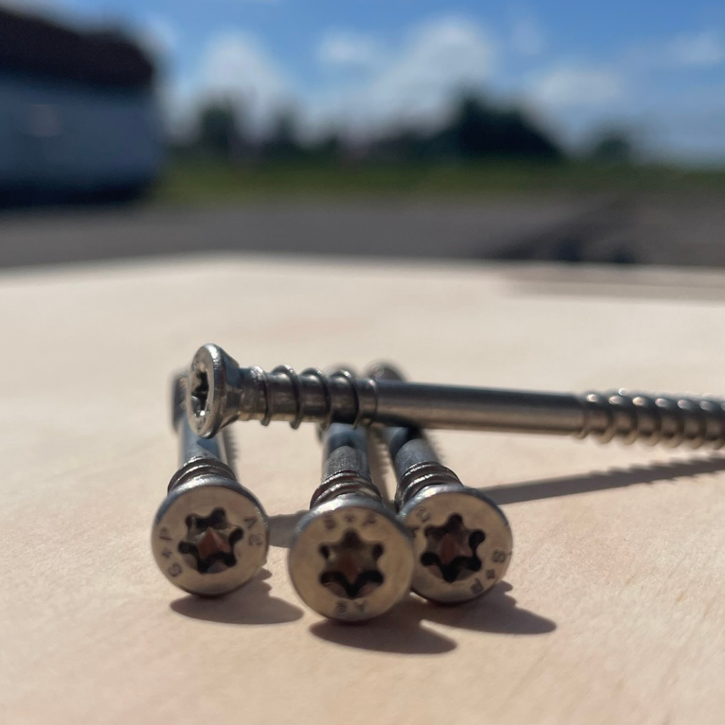 Kokskrūves Torx20 TBS DRILL A2 (nerūsējošā tērauda) 100 gab.