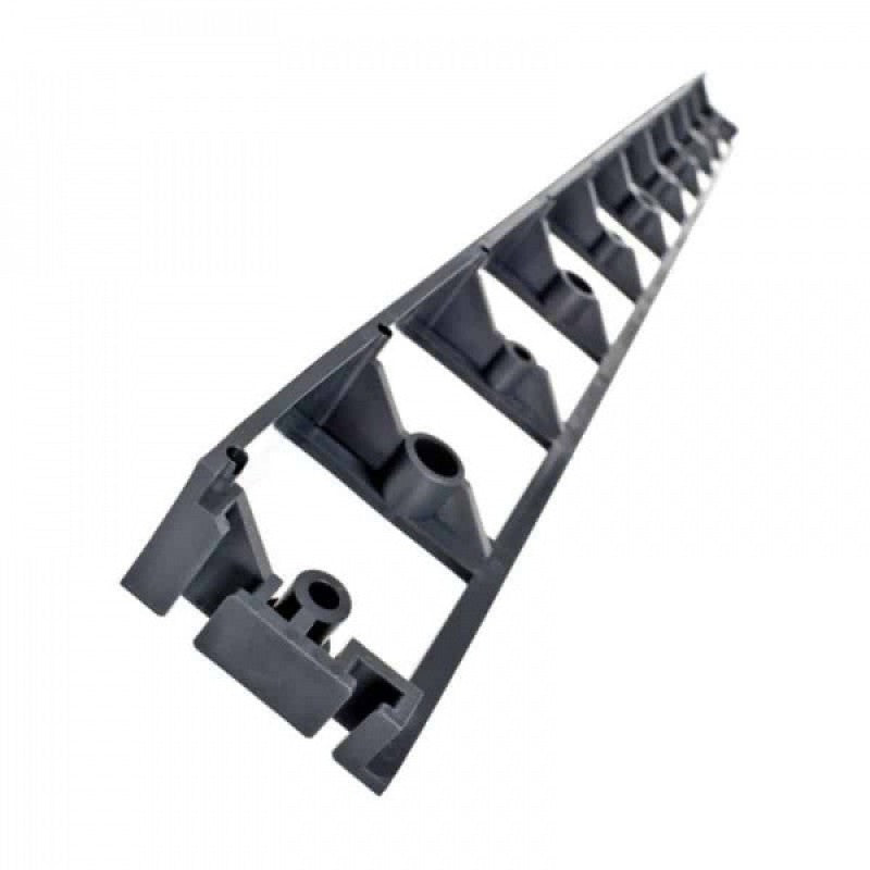 Plastmasas zāliena un grants atdalīšanas dēlis 45 mm (1 m), gab.