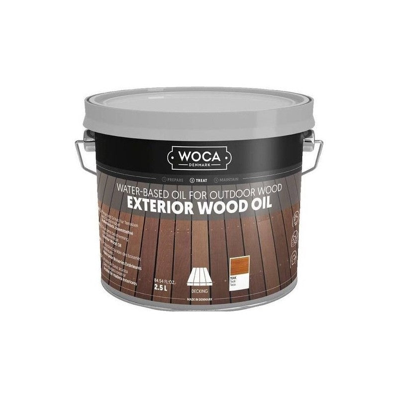 Alyva terasai Woca Exterior Oil TEAK (2,5l)
