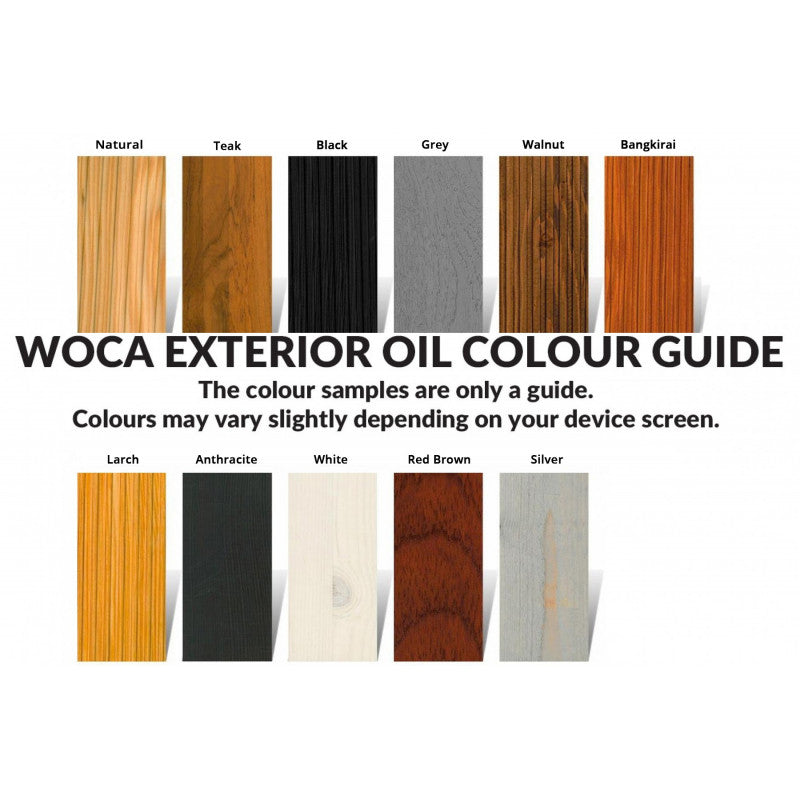Alyva terasai Woca Exterior Oil TEAK (2,5l)