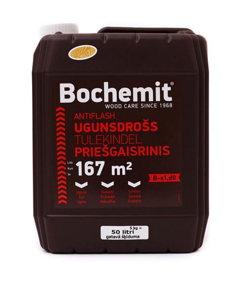 Koncentruotas ugniai atsparus antiseptikas, Bochemit Antiflash 5l