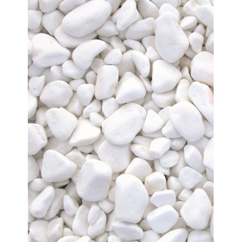 Balti gludinti akmenukai 15/25mm, 20 kg