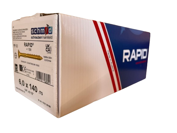 Medsraigtis RAPID Torx 100 vnt.