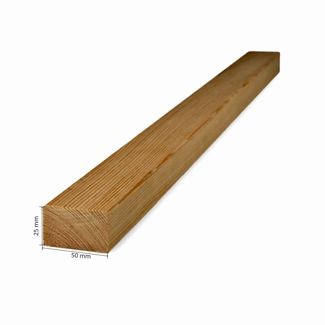 4,8m. Impregnuota, obliuota, kalibruota mediena C24